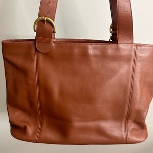 Coach Leather Vintage XL Large Tote Bag 4455